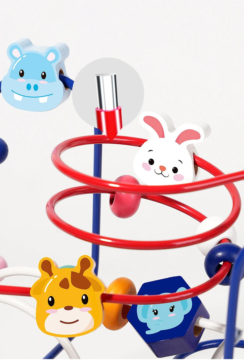 Wooden Toys Bead Maze