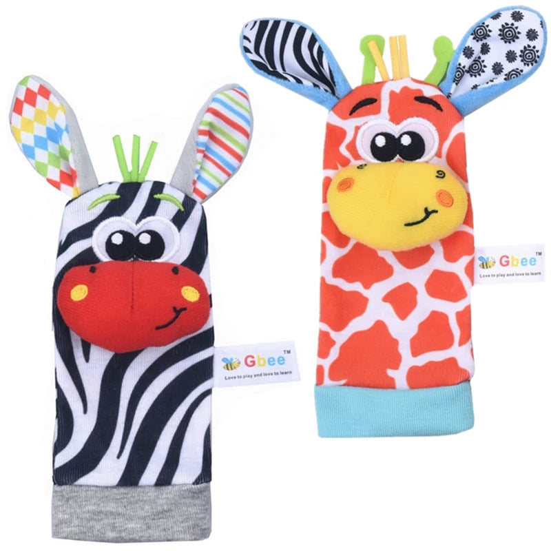 Baby Wrist Rattles Socks