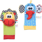 Baby Wrist Rattles Socks