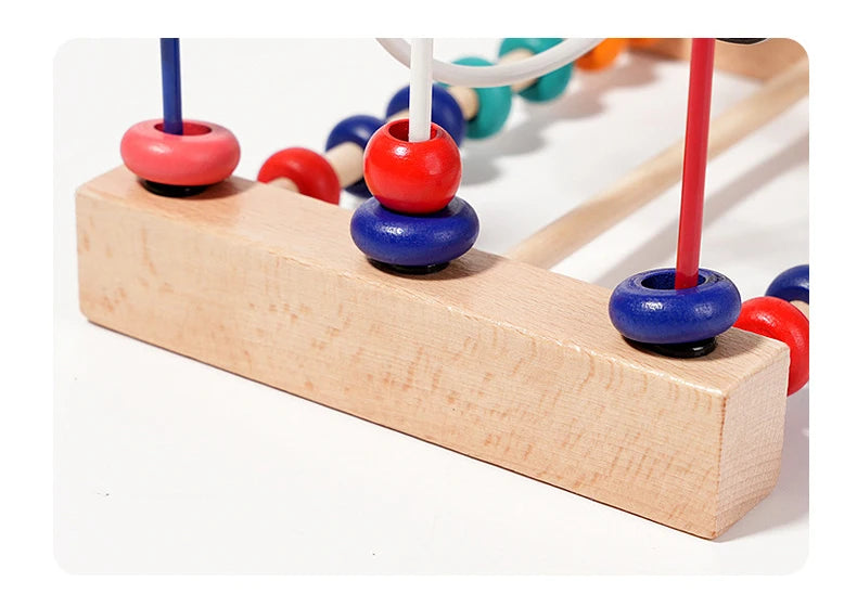 Wooden Toys Bead Maze