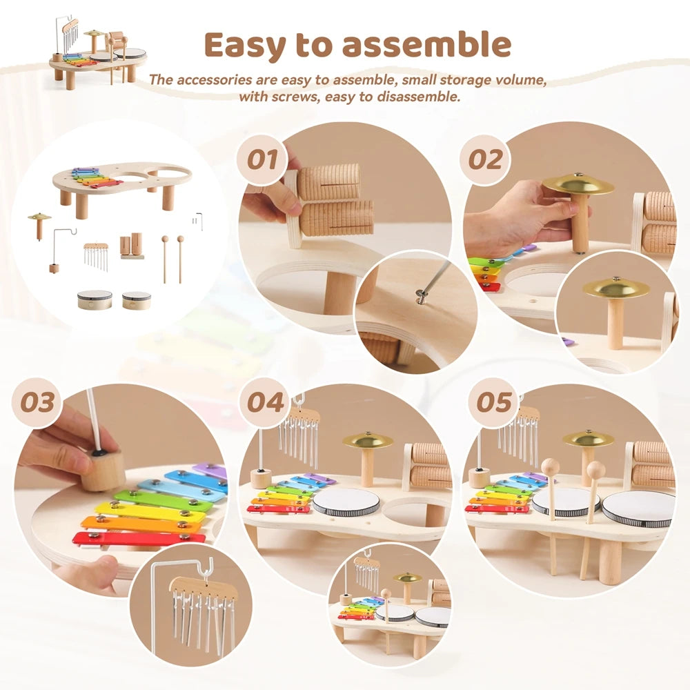 Toys Wooden Music instruments