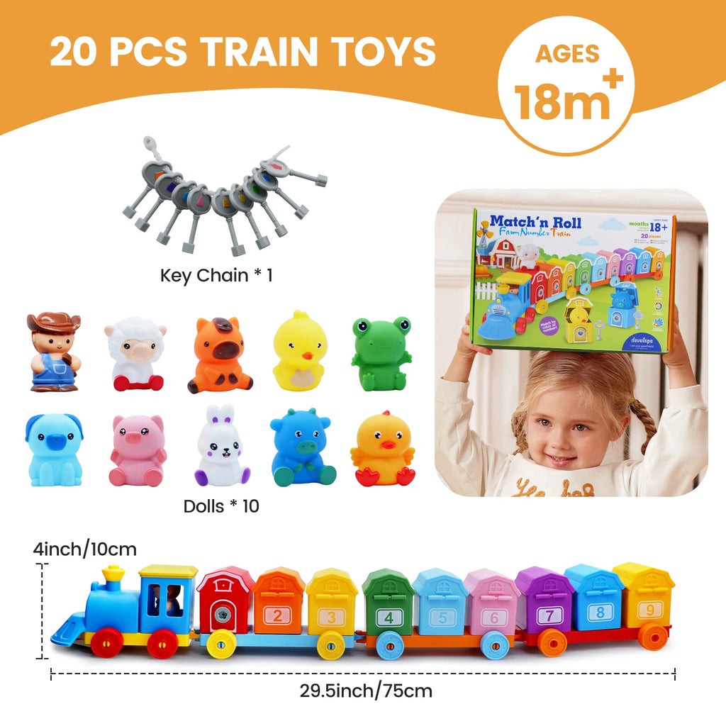 Montessori Farm Train