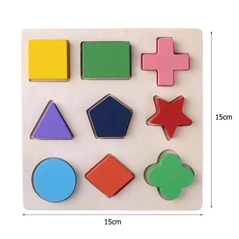 Wooden Geometric Shapes