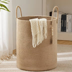 🧺 Bohemian Style Extra Large Woven Fabric Storage Basket