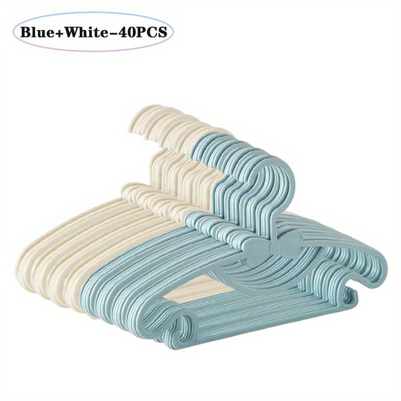 👕 40pcs Multi-Use Clothes Hangers
