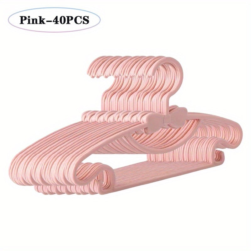 👕 40pcs Multi-Use Clothes Hangers