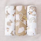 Muslin Swaddle Blanket – Neutral & Soft
