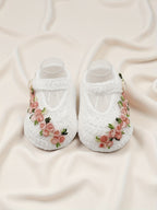 Baby Floral Crochet Slip-Ons