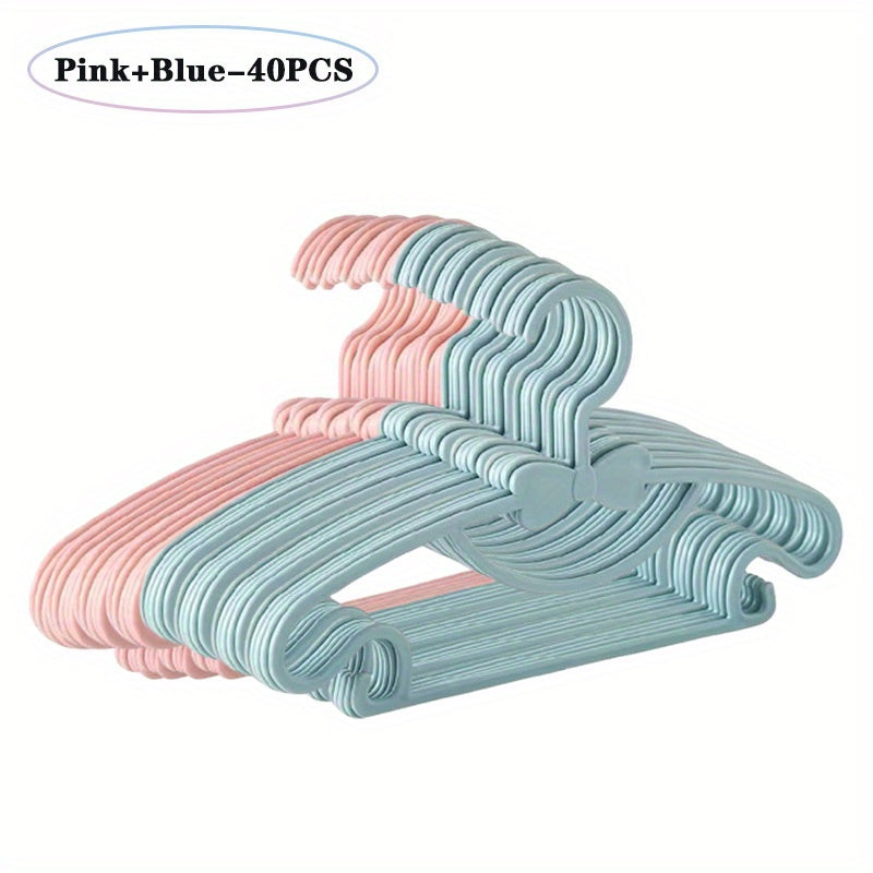 👕 40pcs Multi-Use Clothes Hangers