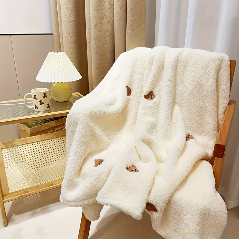 🧸 Cozy Plush Baby Blanket