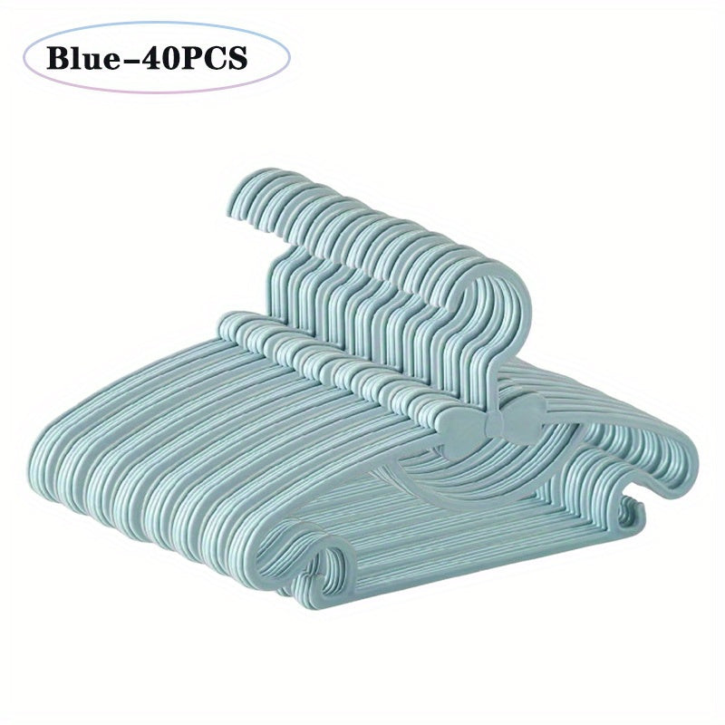 👕 40pcs Multi-Use Clothes Hangers