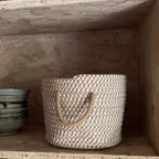 🧸 Inwagui Cute Bear Woven Storage Basket